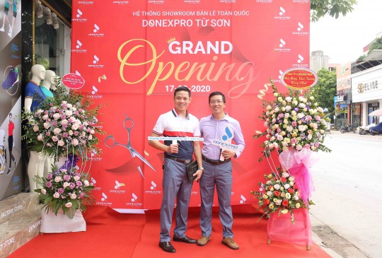 Tưng bừng khai trương Donexpro Factory Store Từ Sơn