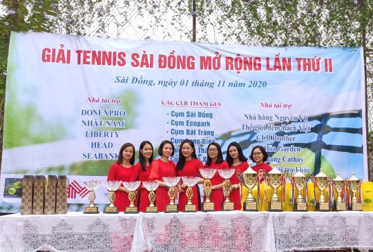 Donexpro đồng hành cùng giải Tennis Sài Đồng mở rộng 2020